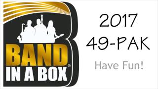Band-in-a-Box® 2017 for Mac - Bonus 49-PAK Overview
