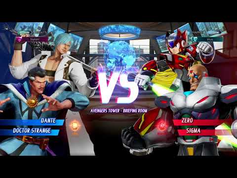 MVCI online ranked matches Zero Sigma vs Dante Doctor Strange