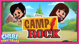 Camp Rock: As Told By Chibi 🎸 | Chibi Tiny Tales | @disneychannel