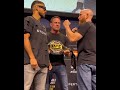 All respect from Rodriguez and Emmett ? #UFC284 #shorts