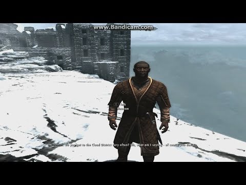 Skyrim: Nazeem Visits The Cloud district
