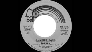 1971 HITS ARCHIVE: Summer Sand - Dawn (featuring Tony Orlando) (mono 45)