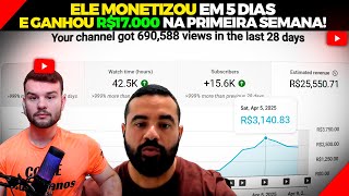 ELE ABANDONOU O MARKETING DIGITAL PARA GANHAR R$17,000.00 POR SEMANA COM CANAL DARK! Dotticast