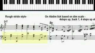 &#39;Witchcraft&#39; - jazz piano solo