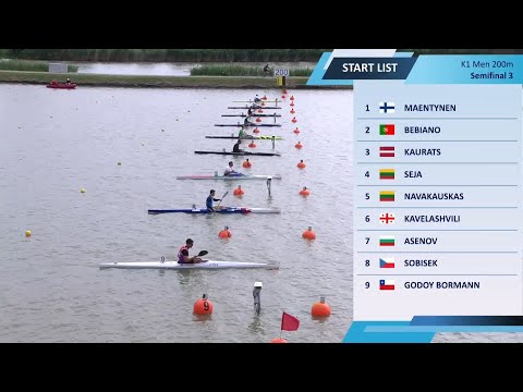 K1 Men's 200m Semi Final 3 / 2024 Canoe-Kayak Sprint European Paris Olympic Qualifier Szeged