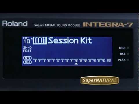 INTEGRA-7 SuperNATURAL Sound Module Overview - Roland Connect Sept. 2012