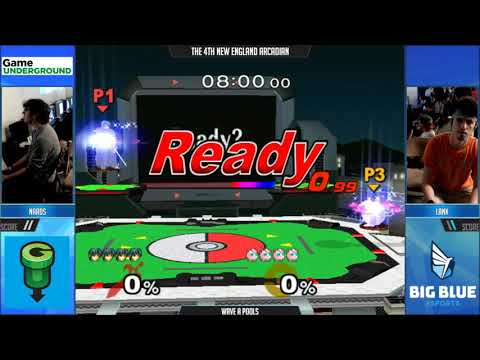 NE Melee Arcadian 4 - Nards (Marth) vs. Lank (Jigglypuff)  - SSBM Pools