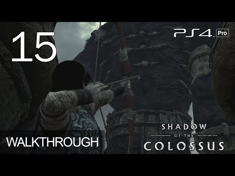 Shadow of the Colossus Chapter 15 Colossus 15 Argus Walkthrough PS4 Pro Gameplay