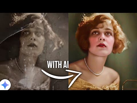 How To Restore Old Photos with AI FREE!