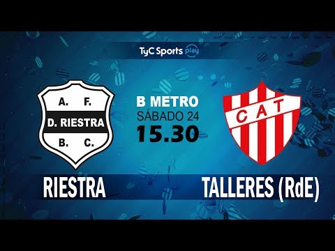 Primera B Metropolitana: Riestra Vs. Talleres (RdE) l #PrimeraBenTyC