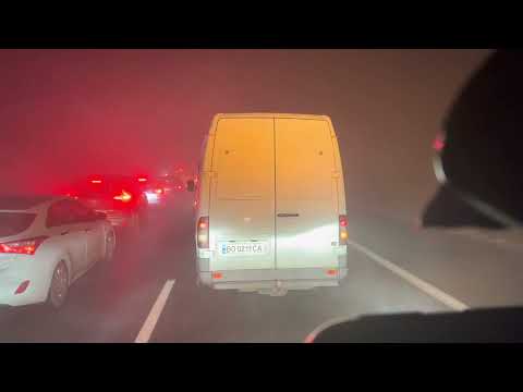 A4 Gliwice 9 samochodów Mgła Wypadek Korytarz Życia