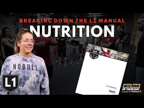 600. Nutrition | Breaking Down The CrossFit L1 Manual