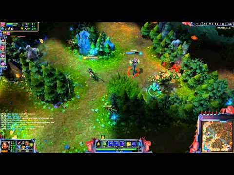 LoL Nidalee vs Pantheon Gold League of Legends 2014 09 15