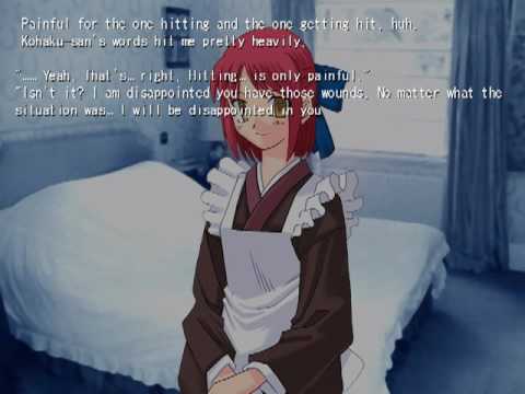 Tsukihime - Arcueid - 5th Day - Wounded last night-Kohaku's treatment