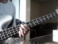 MUSE--Plug in baby (BASS COVER) 