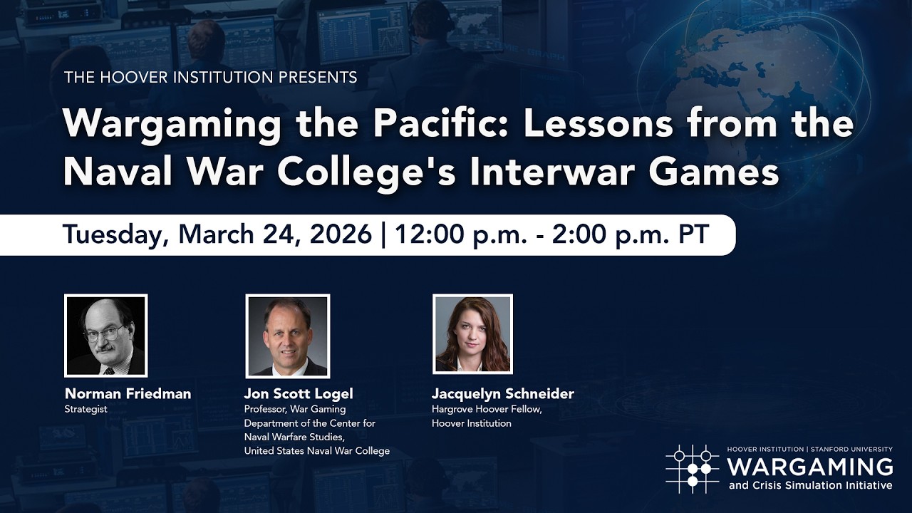 Wargaming The Pacific: Lessons From The Naval War College's Interwar Games | Hoover Institution