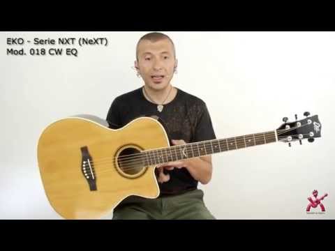 Massimo Varini presenta Eko Guitars NXT (Next) 018 CW Natural chitarra acustica