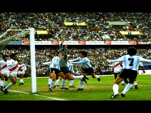 Peru 1 - Argentina 0 (Eliminatorias Mexico 86) resumen