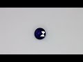 Blue Sapphire, round cut, 1.06 ct Video 1