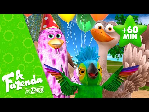 As 35 Melhores Músicas da A FAZENDA DO ZENÓN 👨🏻‍🌾 5 - 6 e 7 🌈 PARA CRIANÇAS