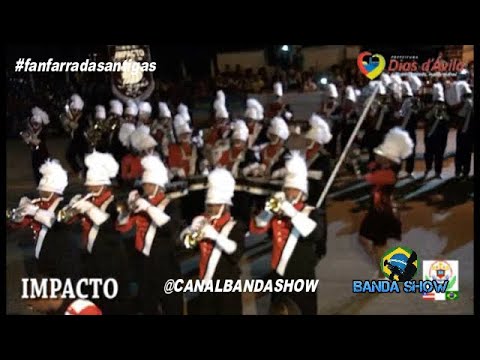 Banda Marcial Impacto na I Copa Olímpica de Bandas e Fanfarras de Dias d' Ávila