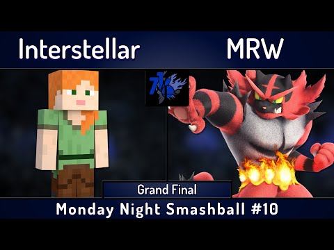 MNS # 10 | Interstellar (Steve) vs MRW (Incineroar) | Grand Finals | SSBU Ultimate Tournament