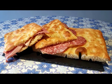 Original Focaccia Genovese - ( Ligurian Bread ) - Come Dine With Massi - Italian food