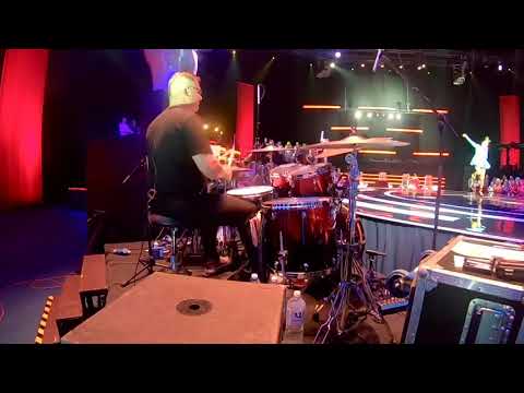 The Voice of Lithuania. Go pro drum cam.