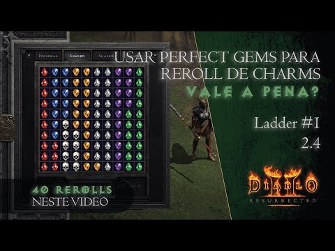 Vale a pena fazer Reroll Grand Charms pra obter skillers? Diablo II: Resurrected