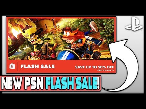 NEW PSN FLASH SALE LIVE RIGHT NOW - Great New PS4 Game DEALS!
