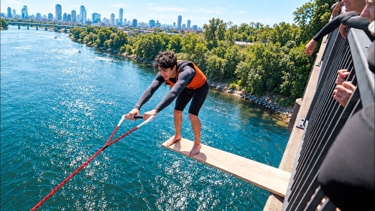 I Attempted the 100ft Ropeswing