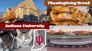 🇺🇸 미국 유학생 Vlog | Visiting Indiana University | Thanksgiving Break | 미국 추석 | 인디애나 대학교 | Bloomington