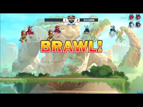 Brawlhalla Championship Series - Blood Diamond & neoL vs Crockie & Doppey - BCS W8 US 2v2 - Top 6