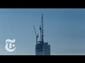 World Trade Center Spire Installed 5 10 2013 The New York Times