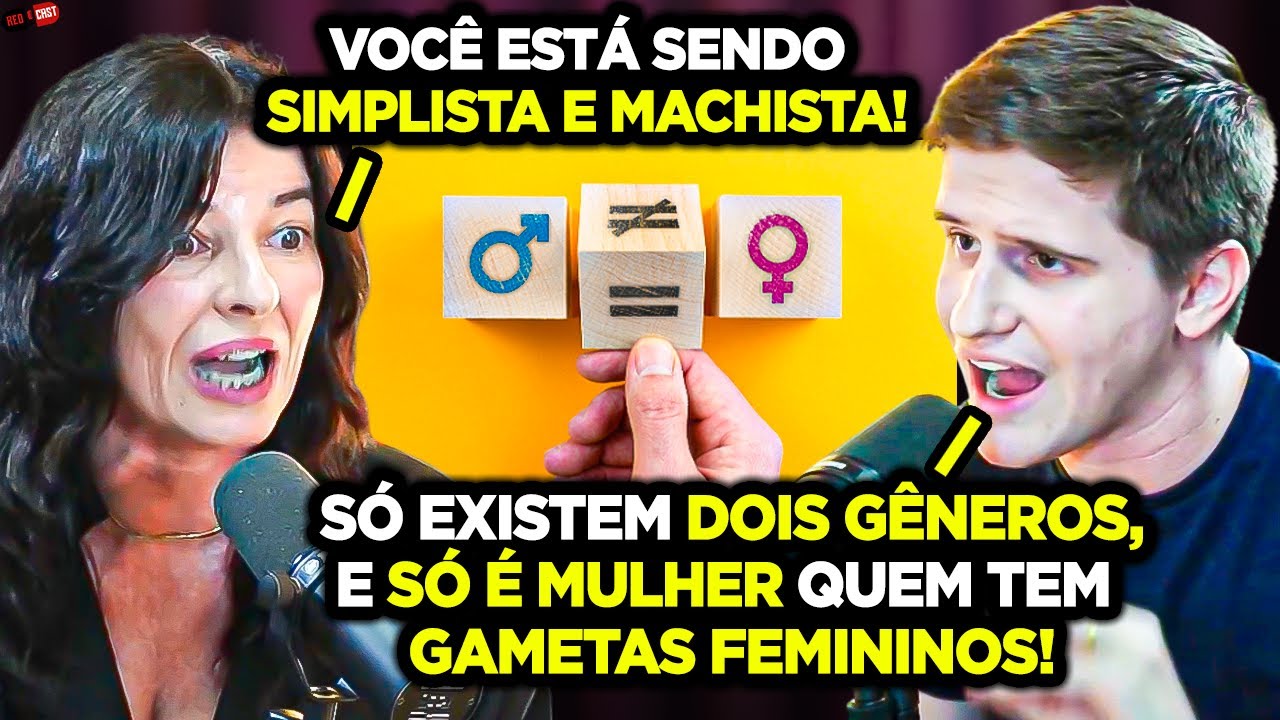 TRETA! CONSERVADOR E FEMINISTA DISCUTEM FEIO SOBRE IDEOLOGIA DE GÊNERO!