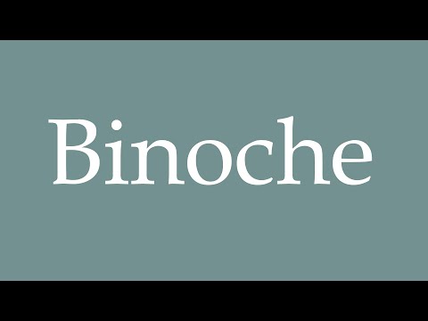How to Pronounce ''Binoche'' Correctly in French