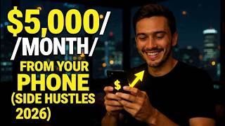 How to Run a $5,000/Month Business from Your Phone (Side Hustles 2026)