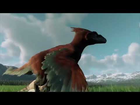 Pyroraptor hunting Parasaurolophus and Gallimimus (JWE 2 Dominion Pack)