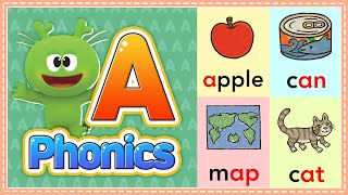 파닉스 알파벳 A -an -ap -at! | english chant abcㅣ영어ㅣ파닉스챈트 | 어린이영어 |  English |  베이비리그 | 튼튼영어