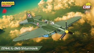 Cobi 5744 II WW Iljušin Il-2 Šturmovik, 1:32, 636 k, 2 f