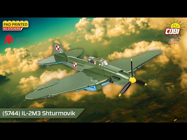 COBI IL-2M3 Shturmovik COBI-5744 625 Teile video