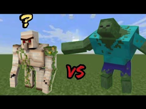 How many Iron Golems can  kill a Mutant Zombie ?