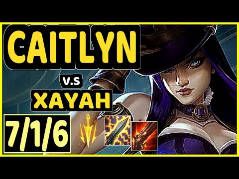 SARKIS (CAITLYN) vs XAYAH - 7/1/6 KDA BOTTOM ADC GAMEPLAY - BR Ranked GRANDMASTER