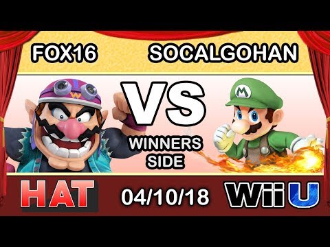 HAT 17 - Fox16 (Wario) Vs. NXT | SoCalGohan (Mario) Winners Side - Smash 4