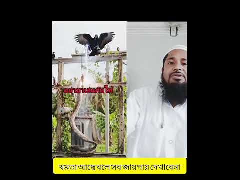 আল্লাহ বাচাইলে কেও খতি করতে পারে না।#moulana #bahajuddin #ahammad #