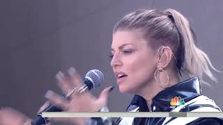 Fergie performs A Little Work live TODAY