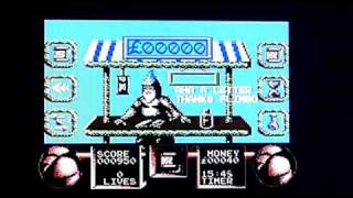 Flimbo's Quest on Commodore C64GS. Gameplay & Commentary