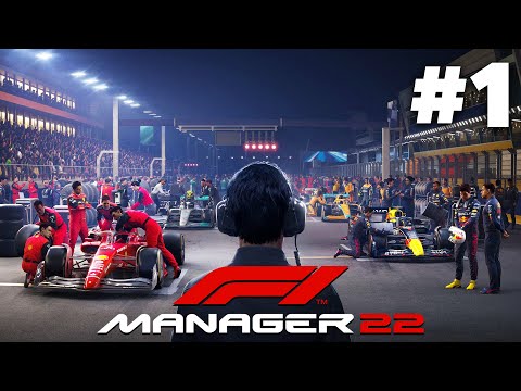 F1 Manager 2022 Gameplay Walkthrough Part 1 - Formula 1 Management Game (F1 Manager 22 Career Mode)