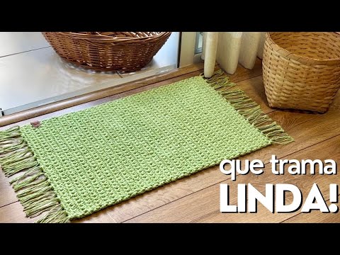 Crochet Rug | LEMON RUG - WHAT A BEAUTIFUL DESIGN!!! Basic and easy to make, you'll love it!!