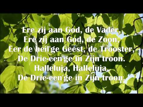 'Ere zij aan God de Vader' | Johannes de Heer 21 met Tekst | Massale Mannenzang | Opwekking 320